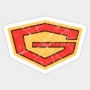 Science Ninja Team Gatchaman Vintage Logo Sticker